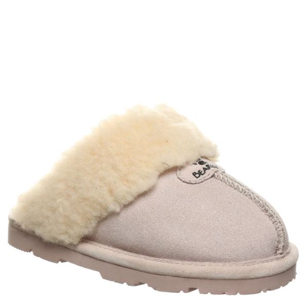 Pantofole Bambino Bearpaw Loki Youth Rosa | 2045-PGUSZ