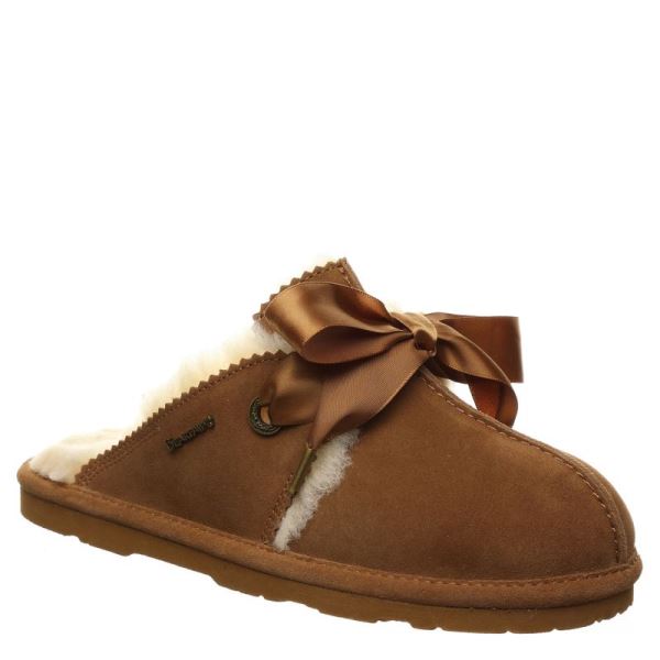 Pantofole Donna Bearpaw Jolietta Marroni | 6041-MBSJW