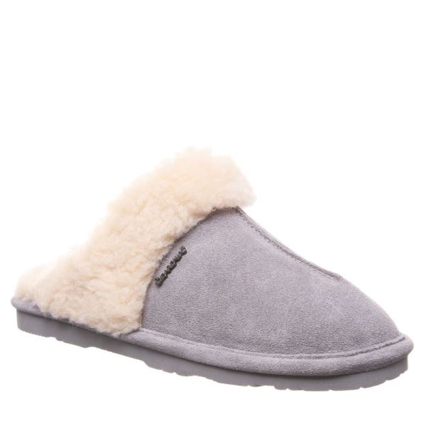 Pantofole Donna Bearpaw Loketta Grigie | 2960-GZTMY