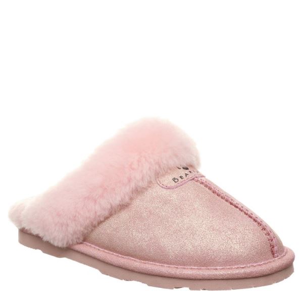 Pantofole Donna Bearpaw Loki Exotic Rosa | 1079-OCLMU