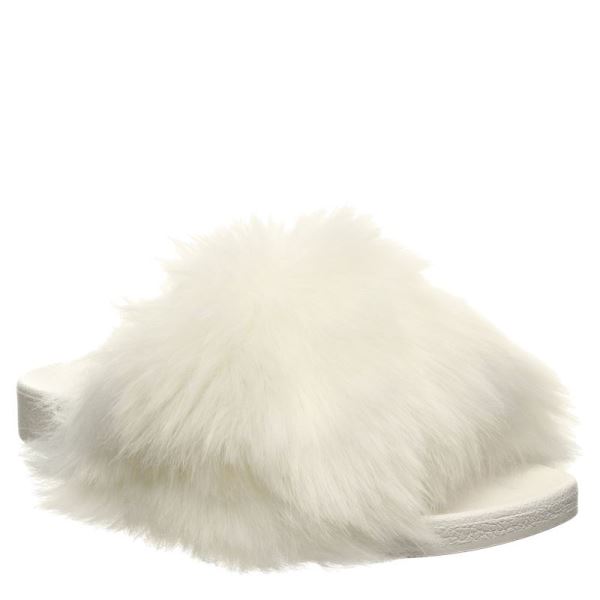 Pantofole Donna Bearpaw Lucinda Bianche | 1047-VHUBL