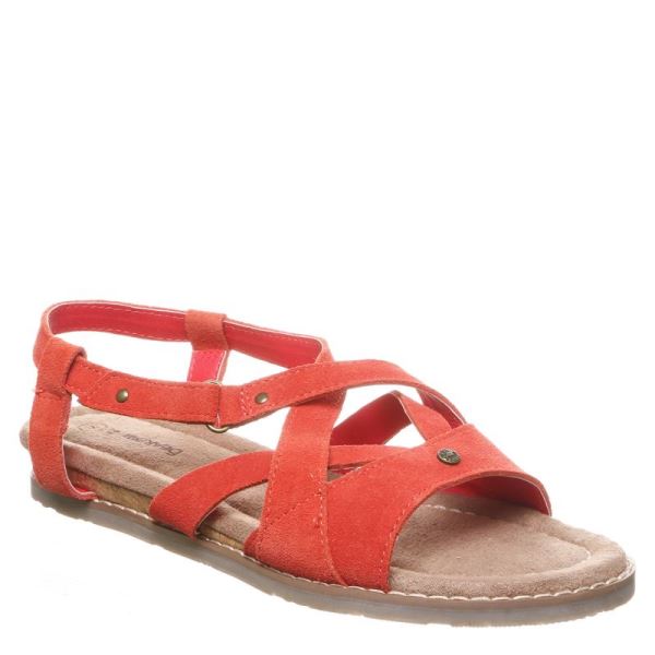 Sandali Donna Bearpaw Aruba Rosse | 8409-WHYFE