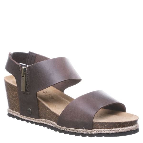 Sandali Donna Bearpaw Dahlia Marroni | 9801-PKIGL