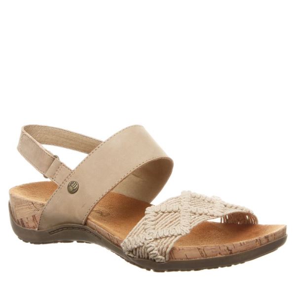 Sandali Donna Bearpaw Emerson Beige | 5096-KPNSX