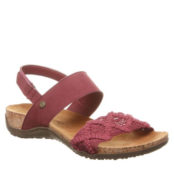 Sandali Donna Bearpaw Emerson Bordeaux | 0216-DLOSG