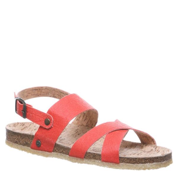 Sandali Donna Bearpaw Kala Rosse | 6431-ZFXPC