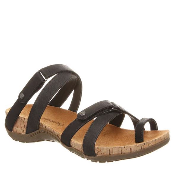 Sandali Donna Bearpaw Nadine Nere | 5807-XLORB