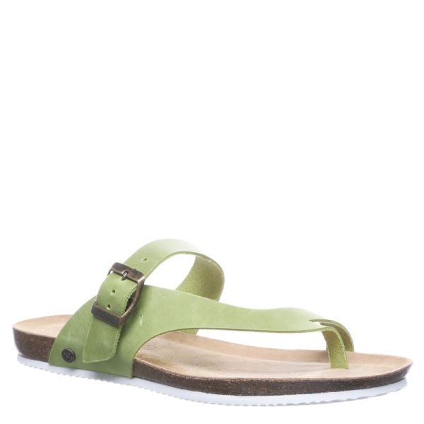 Sandali Donna Bearpaw Oceania Verdi | 6578-HMGBY