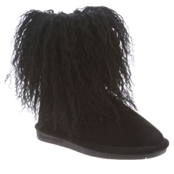 Stivali Bambino Bearpaw Boo Youth Nere | 2183-JNMID