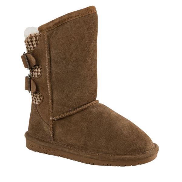 Stivali Bambino Bearpaw Boshie Youth Marroni | 0723-JXDPY