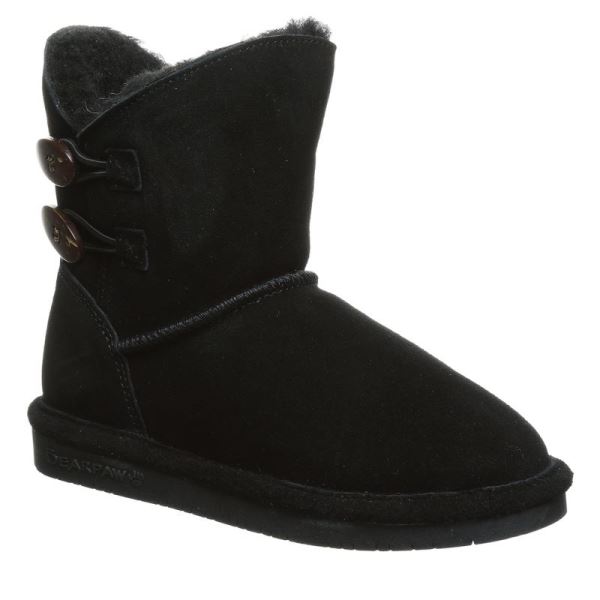 Stivali Bambino Bearpaw Rosaline Youth Nere | 6482-QYLBM