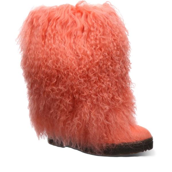 Stivali Donna Bearpaw Boetis Corallo | 3982-HTLYX