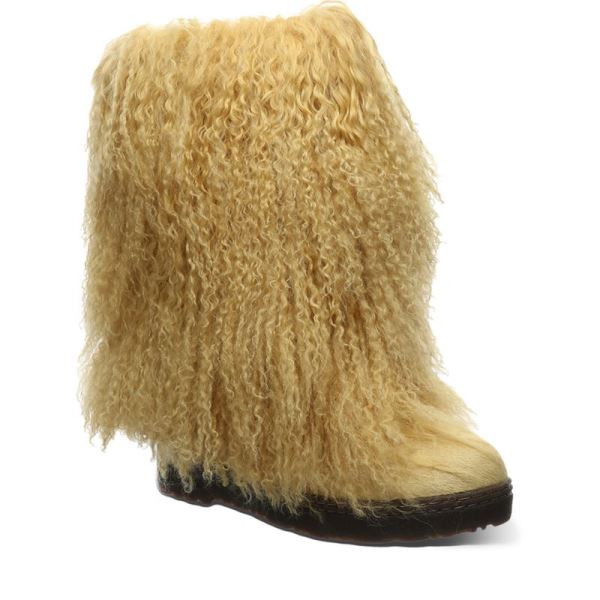 Stivali Donna Bearpaw Boetis Gialle | 4703-GBPKC