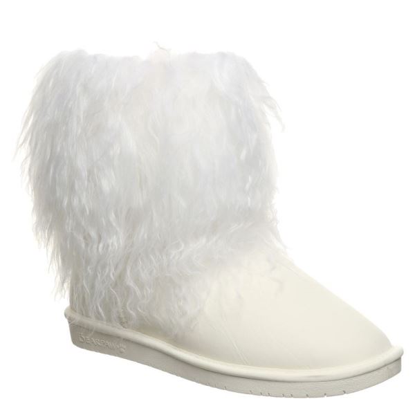 Stivali Donna Bearpaw Boo Bianche | 9406-TAGHW