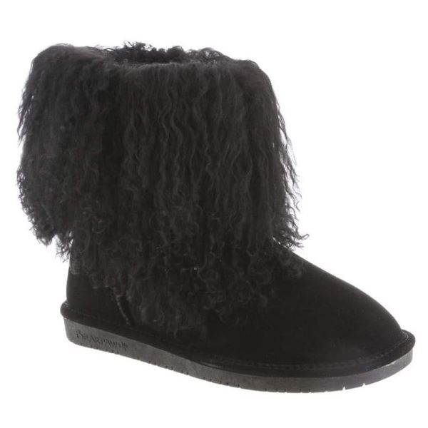 Stivali Donna Bearpaw Boo Nere | 5413-FXILM