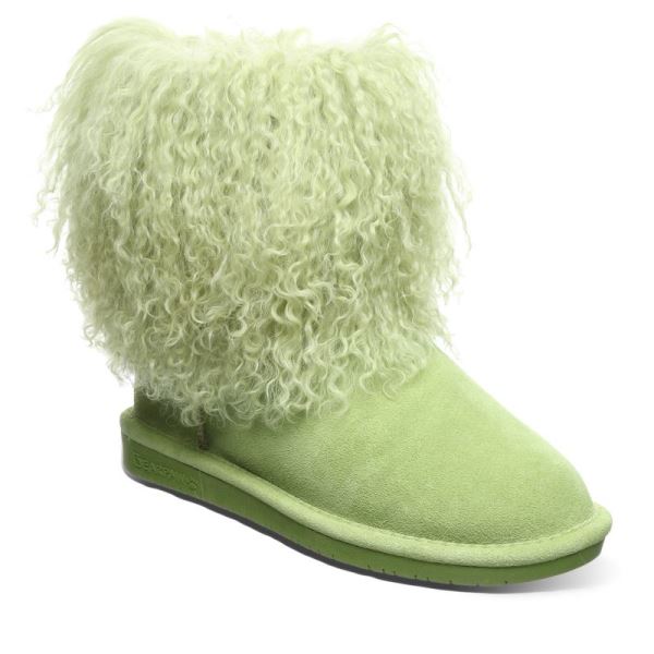 Stivali Donna Bearpaw Boo Verdi | 8159-ITQLD