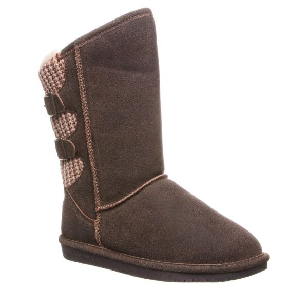 Stivali Donna Bearpaw Boshie Larghe Marroni | 0758-LOUZF