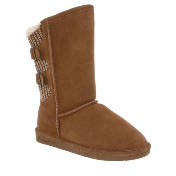 Stivali Donna Bearpaw Boshie Marroni | 4572-NDXAT