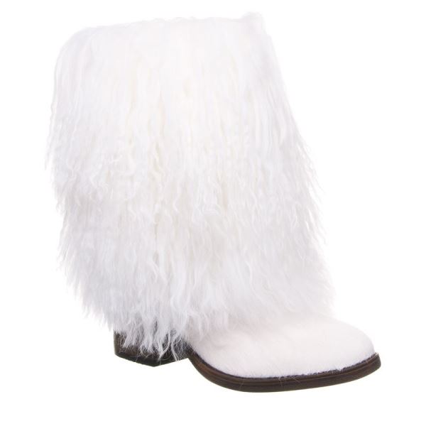 Stivali Donna Bearpaw Boticia Bianche | 8015-BQDXF