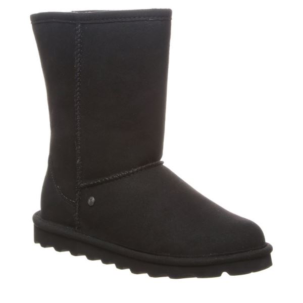 Stivali Donna Bearpaw Elle Corta Vegan Nere | 9206-IGAPM