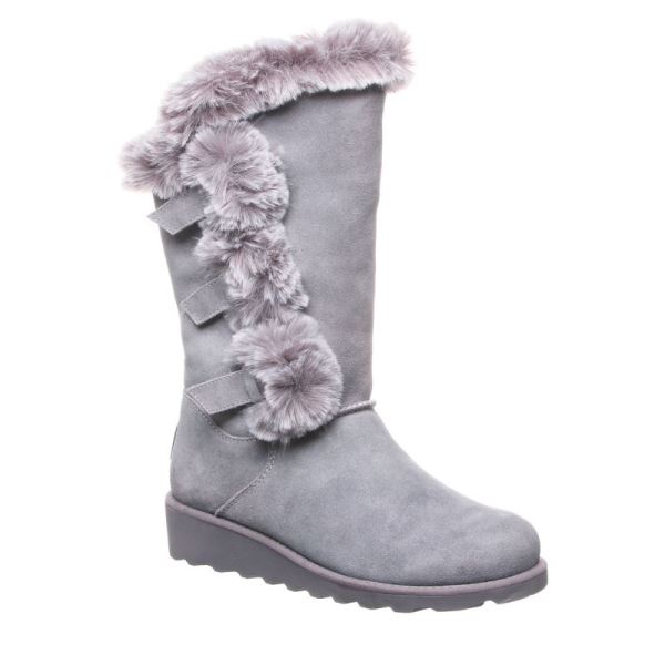 Stivali Donna Bearpaw Genevieve Grigie | 0631-OFTGI