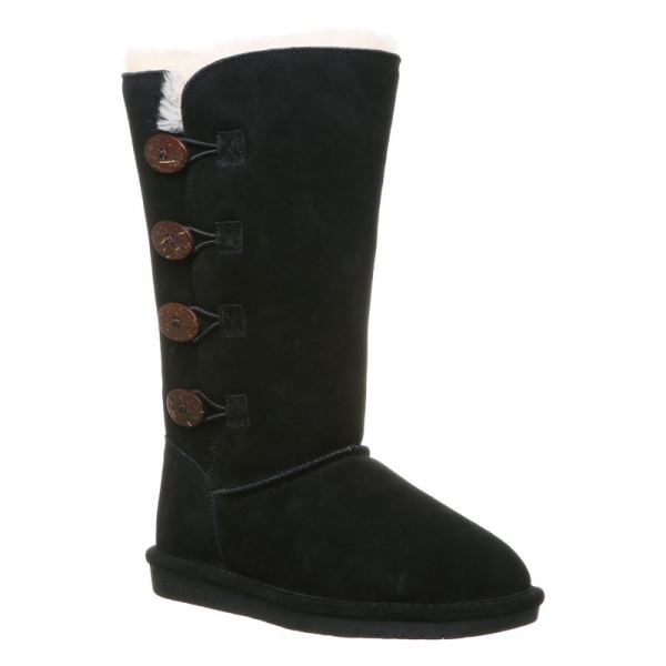 Stivali Donna Bearpaw Lori Nere | 6839-LYACG