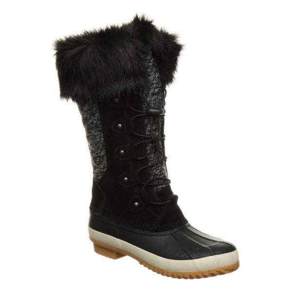 Stivali Donna Bearpaw Rory Nere | 5072-PXQBL