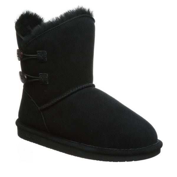 Stivali Donna Bearpaw Rosaline Larghe Nere | 6837-DBEHK