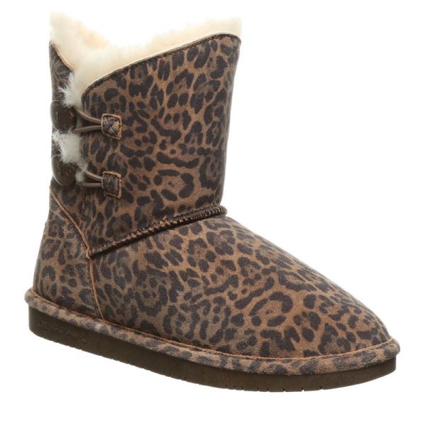 Stivali Donna Bearpaw Rosaline Leopardate | 1064-XBMFU