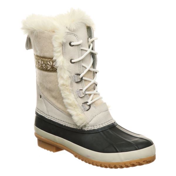 Stivali Donna Bearpaw Tess Bianche | 6371-NSQJM