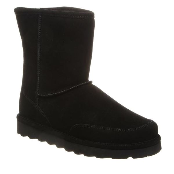 Stivali Uomo Bearpaw Brady Larghe Nere | 3685-FYRCQ