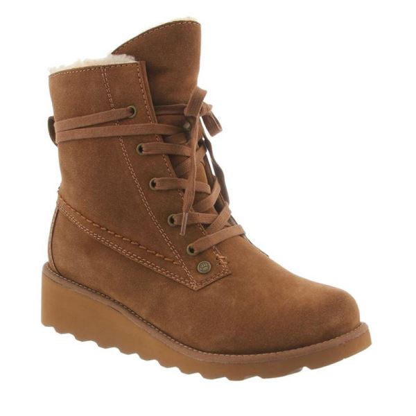 Tacchi Donna Bearpaw Krista Larghe Marroni | 5698-XRZHK